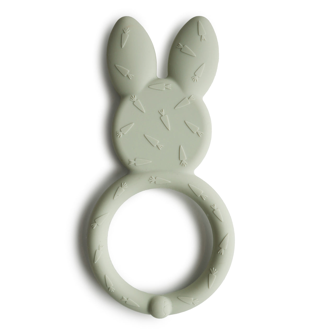 Mushie Mushie - Baby Silicone Teether (Bunny Sage) Comforter & teether