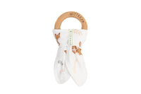 MITTEEZ Organic Baby Woody Teether - Woodland Friends Finely the Fox - My Little Korner