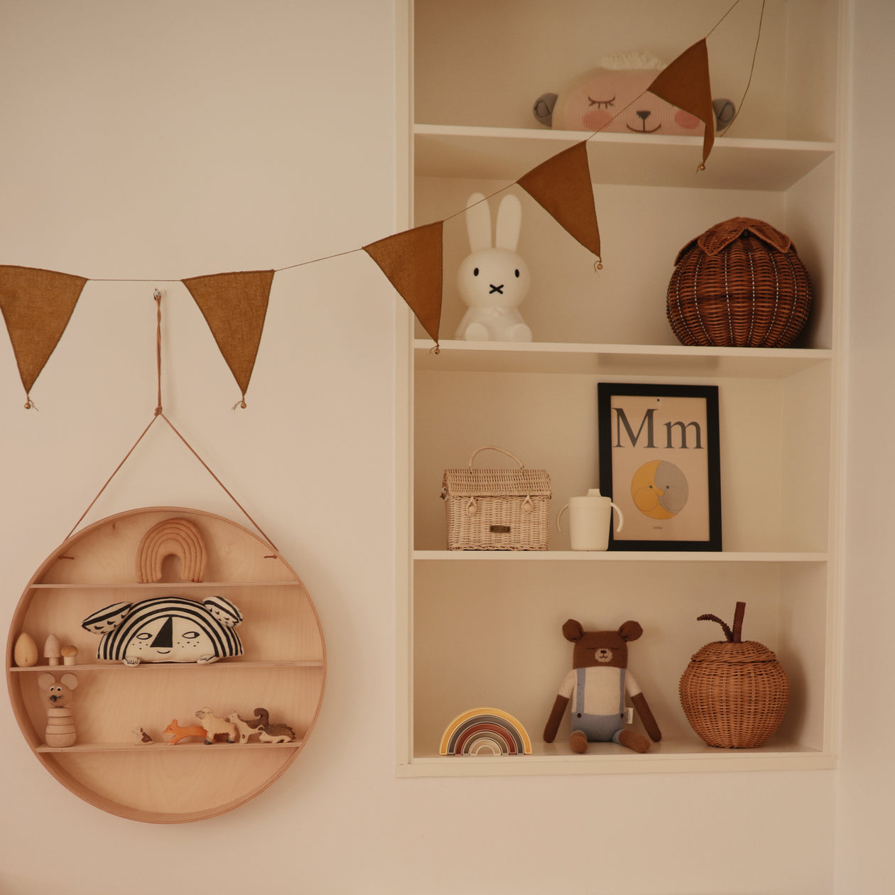 Mushie Mushie - Rainbow Stacker Sol Learning Toys