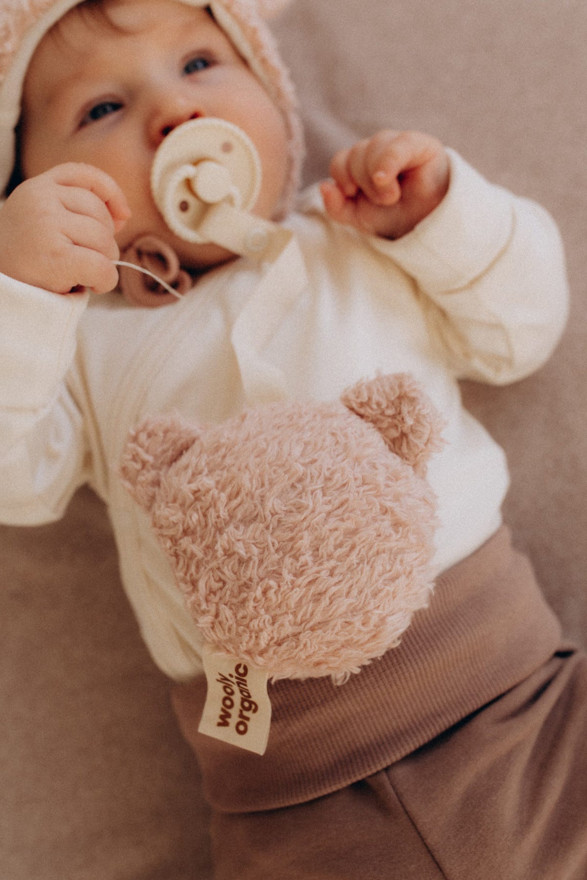 Pacifier Holder - Teddy