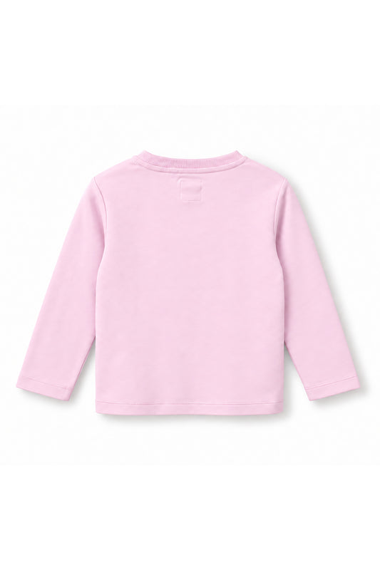 Girls Cosmic Dino Patch Long Sleeve Top