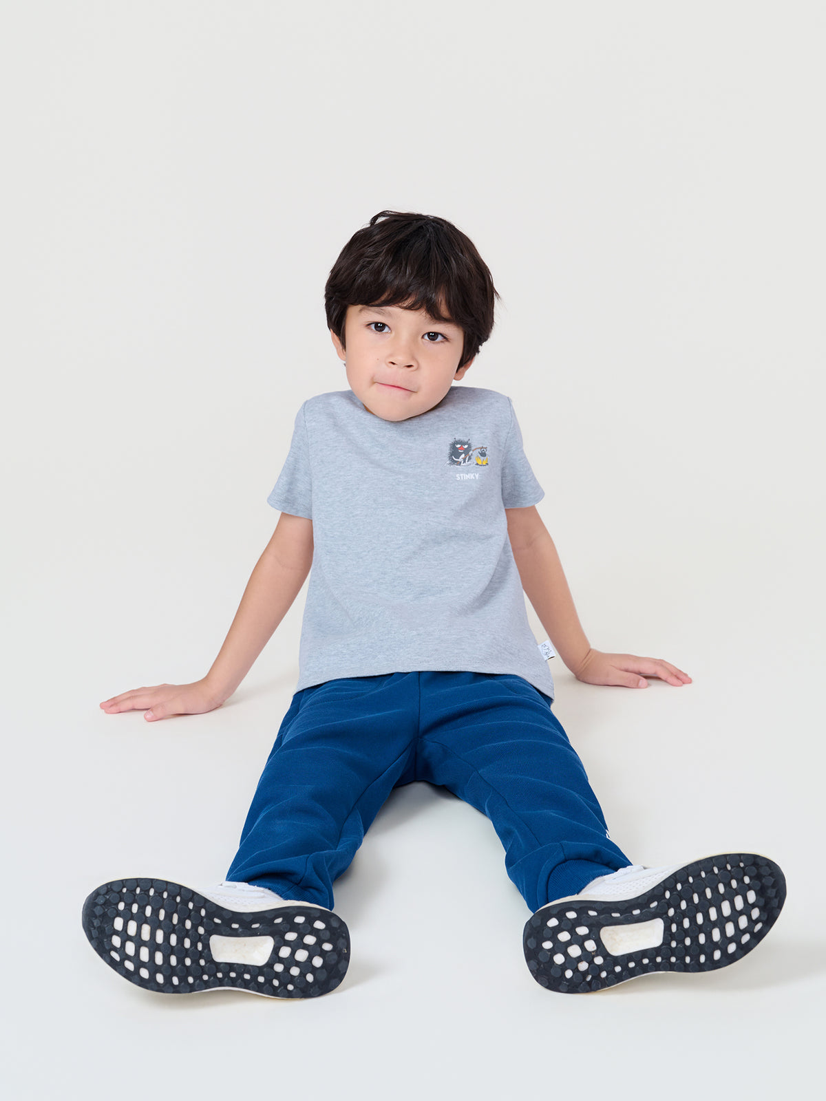 Kids Stinky Print Short Sleeve T-Shirt