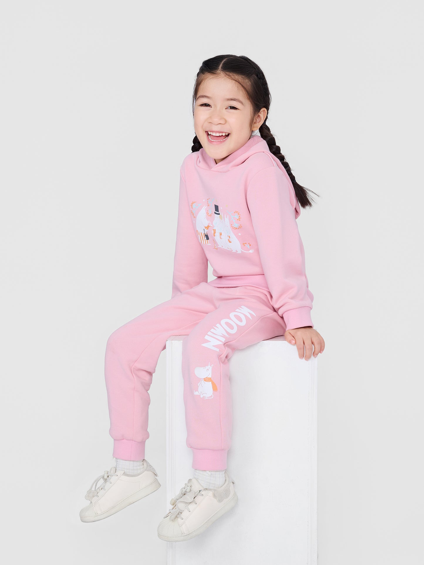Girls Moomin Print Jogger Sweatpants