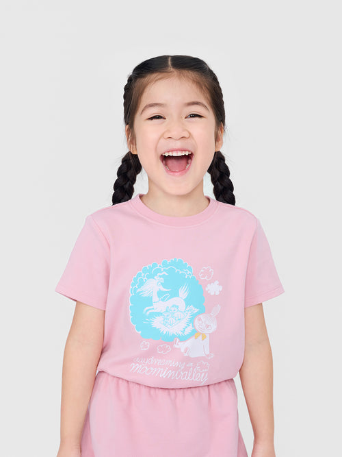 Girls Little My Print T-Shirt