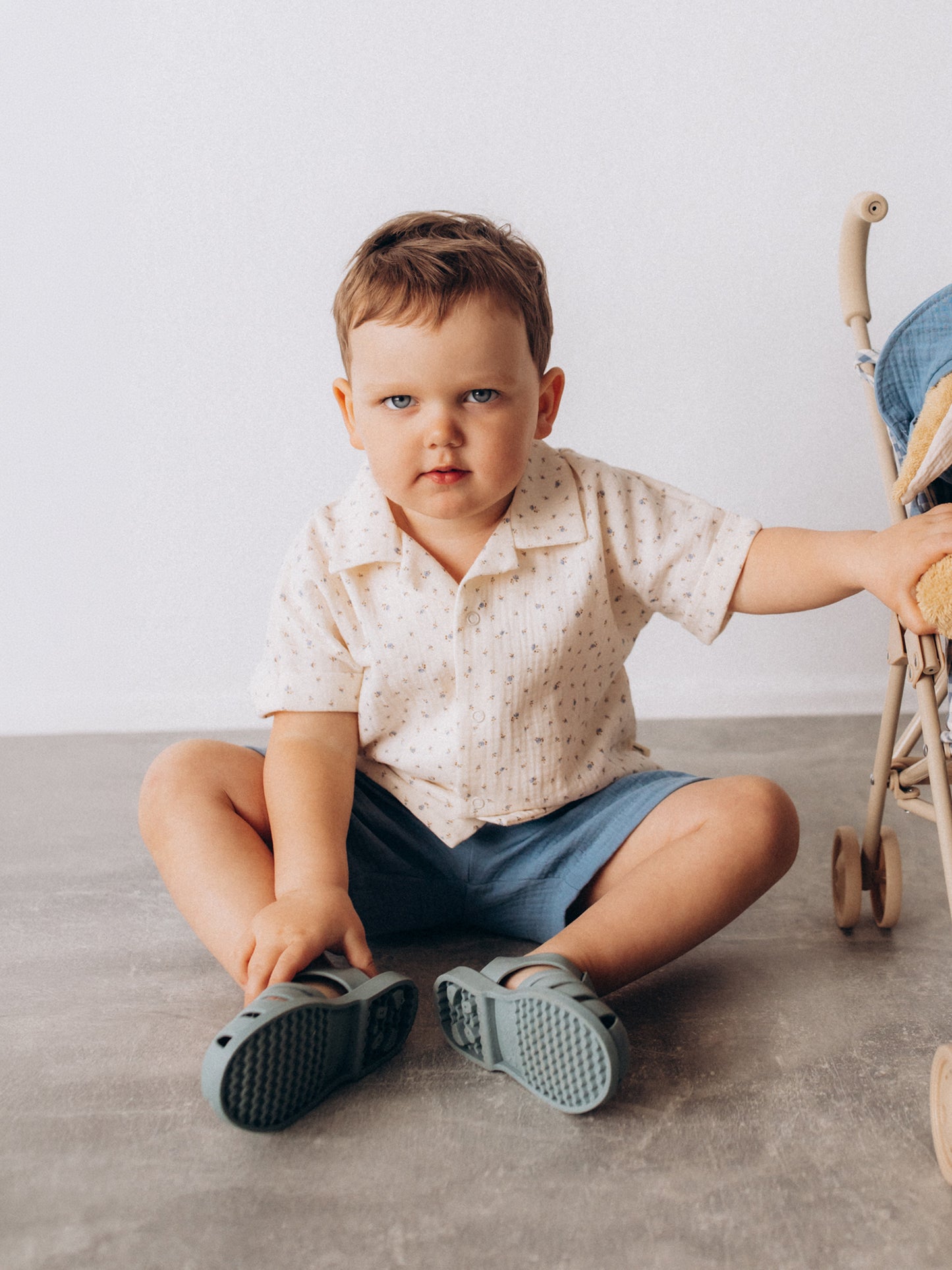 Muslin Kids Shorts (GOTS)