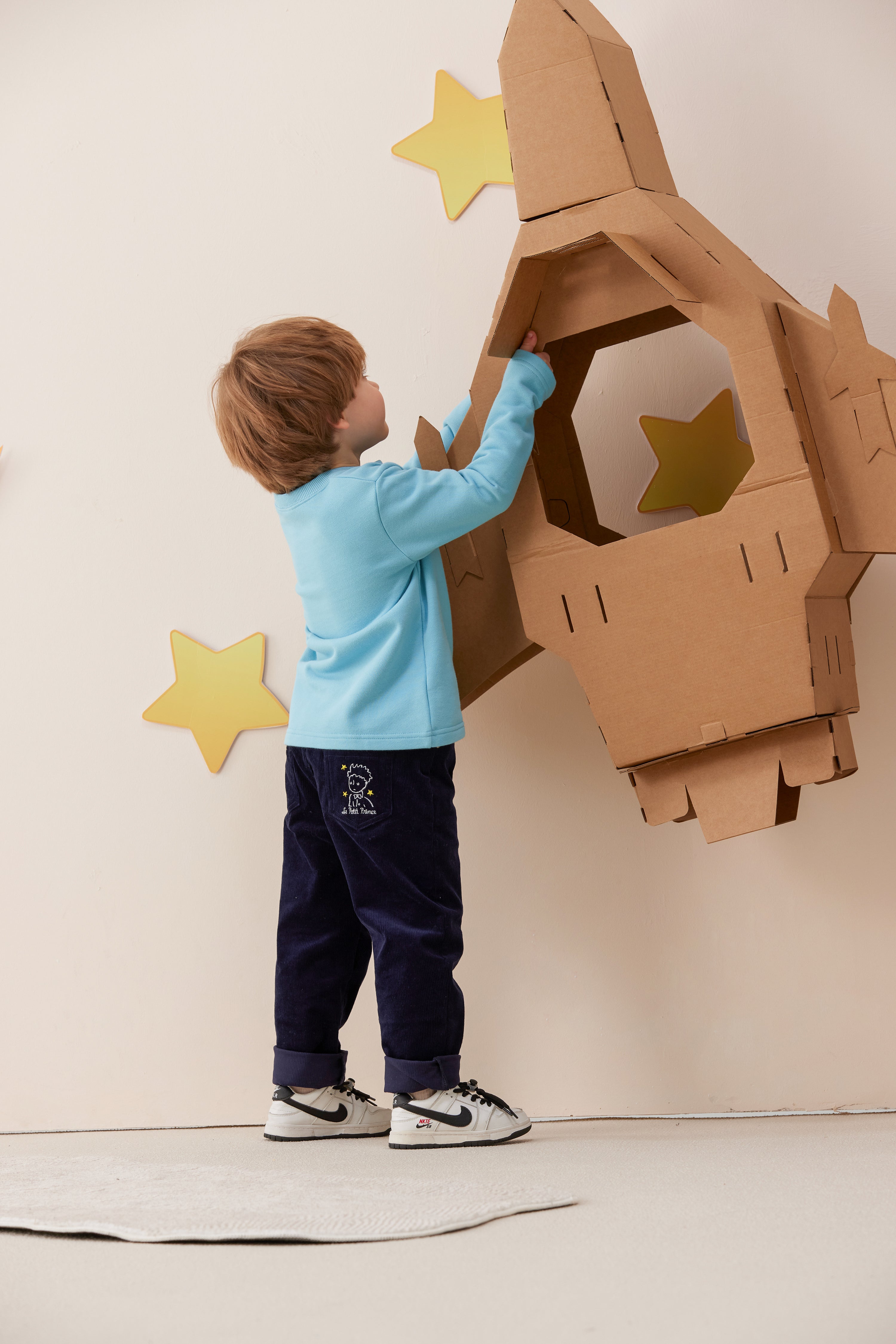 Vauva x Le Petit Prince Vauva x Le Petit Prince - Boys Sweater & T-shirt (2 piece Set/Blue) T-shirt