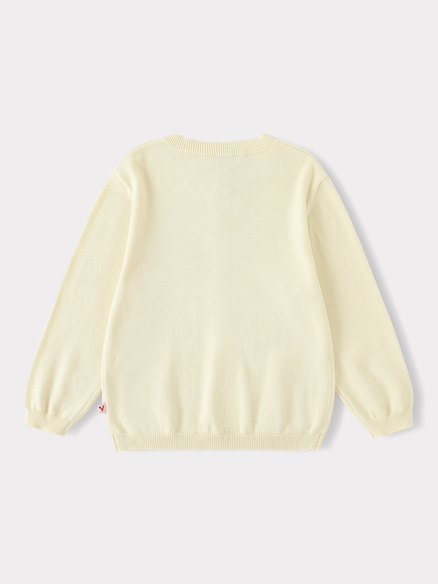 Kid Bunny Embroidery Cardigan