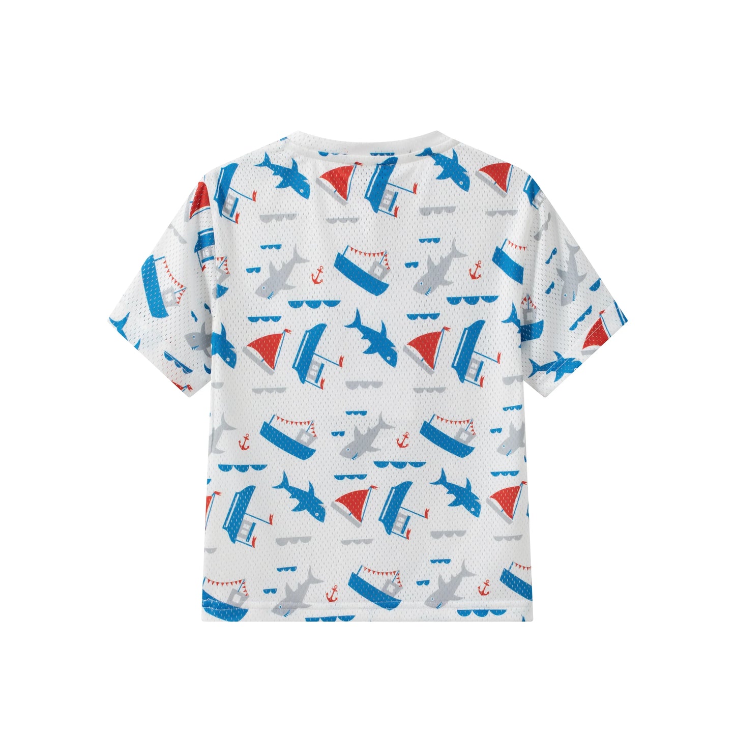 VAUVA Vauva SS24 - Toddler All Over Print Print T-Shirt Top - White Tops