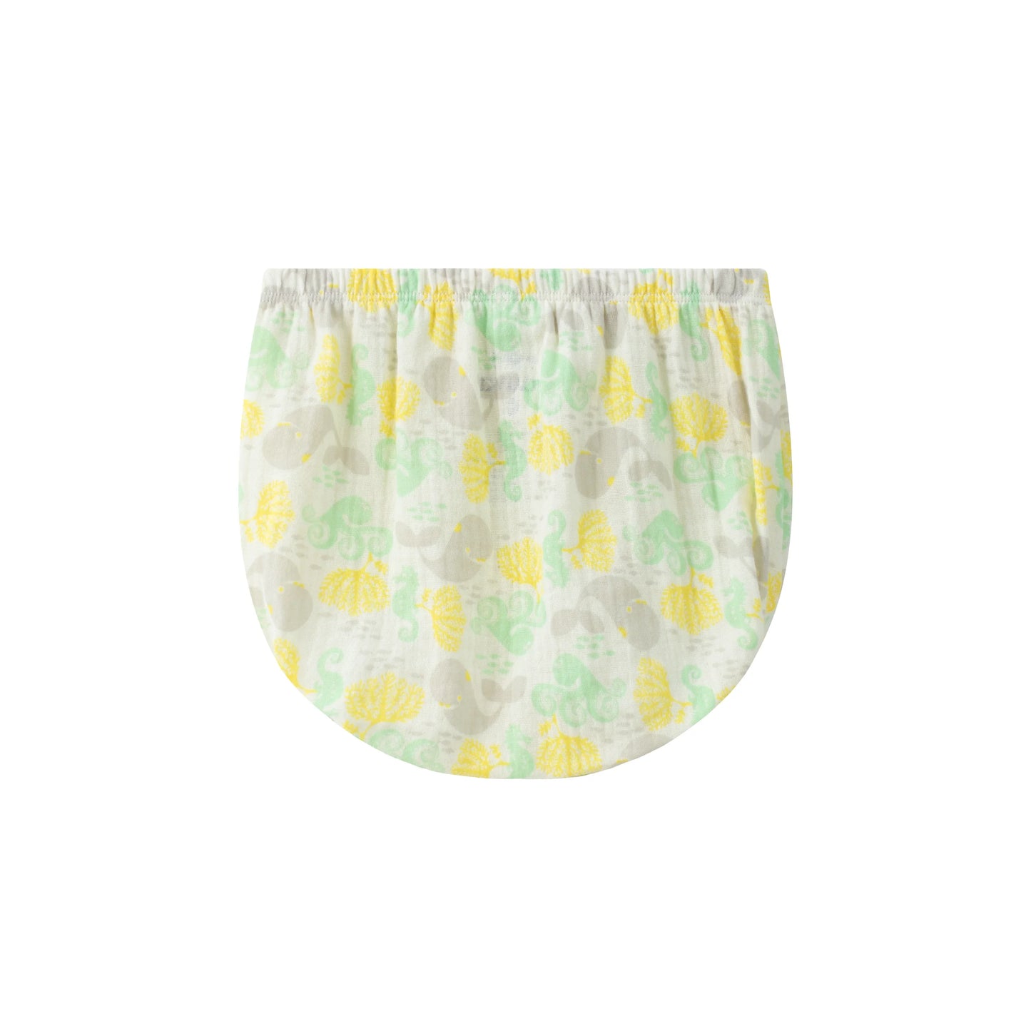 VAUVA Vauva SS24 - Baby Girl All Over Print Peter Pan Collar Top & Bottom Set Top & Bottom Set