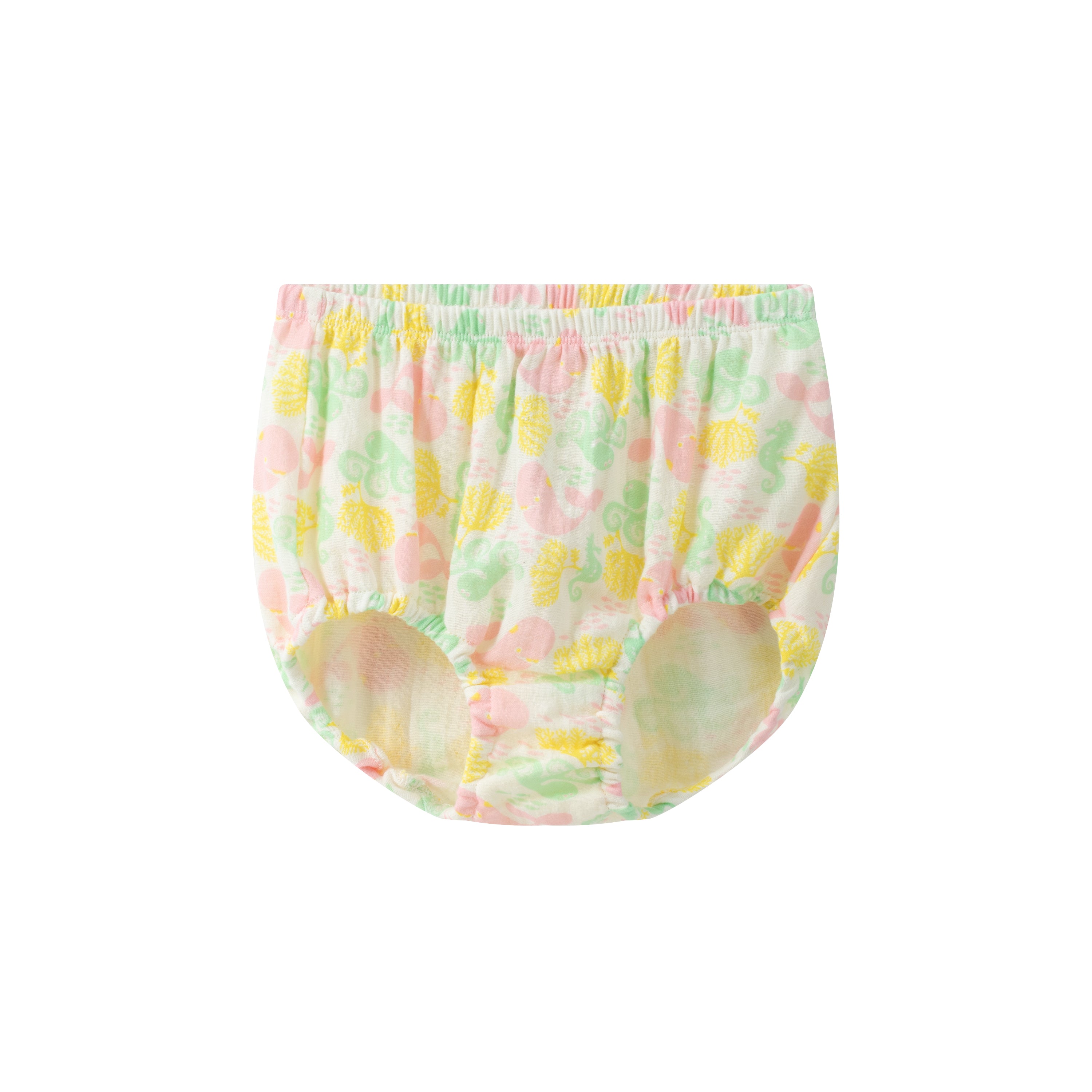 VAUVA Vauva SS24 - Baby Girl All Over Print Peter Pan Collar Top & Bottom Set Top & Bottom Set
