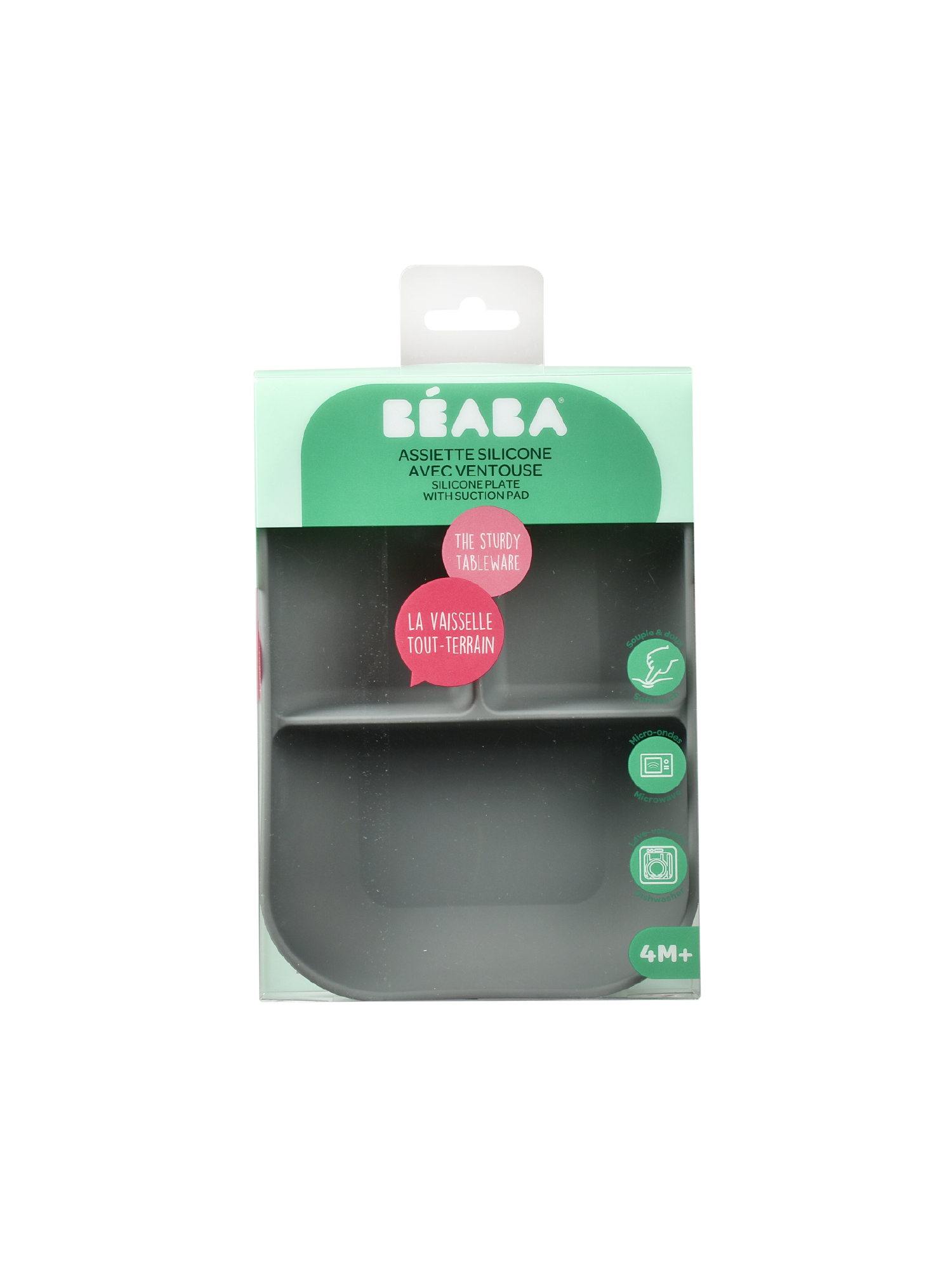 Silicone Suction Divided Plate