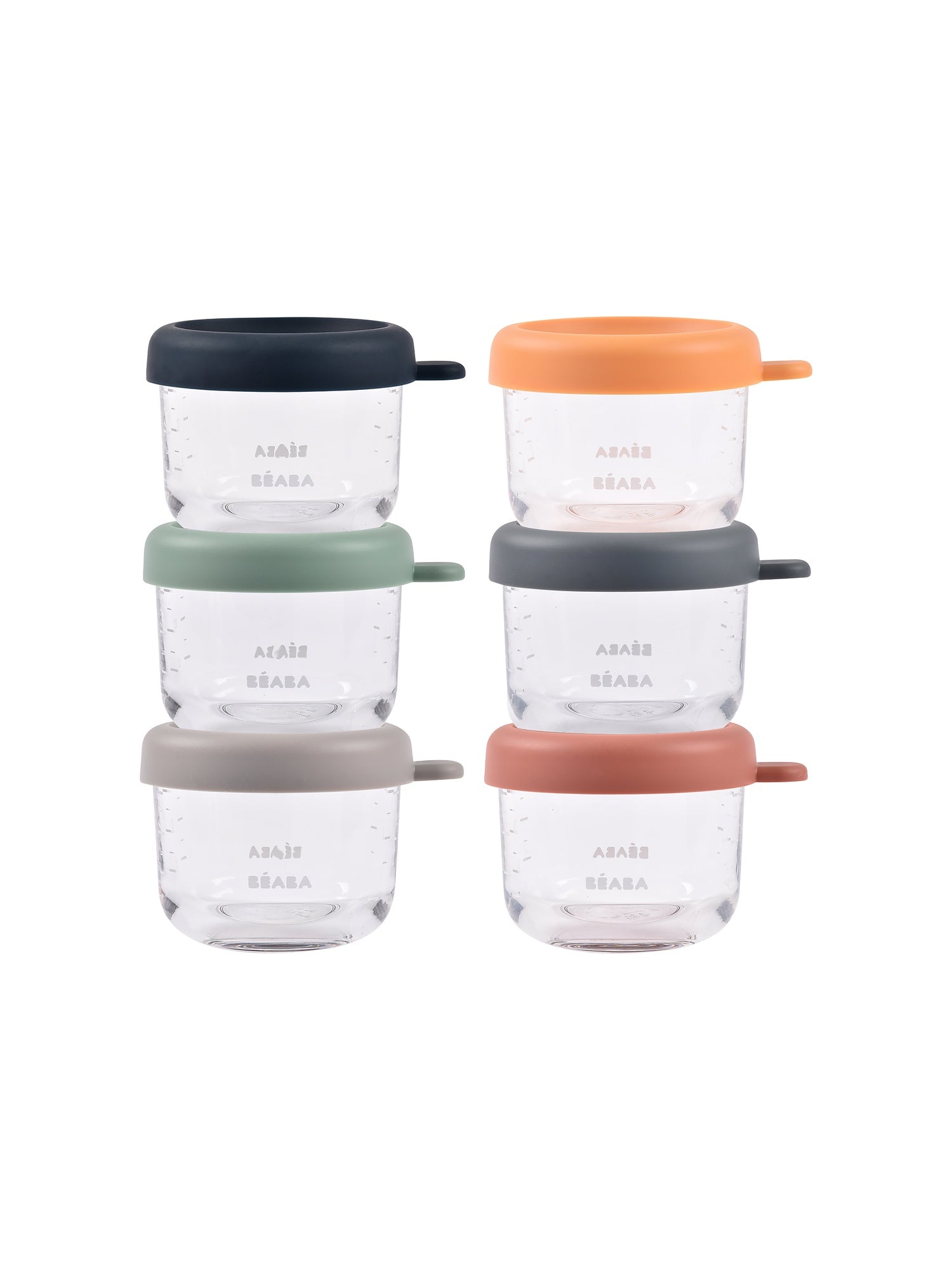 Set Of 6 Conservation Glass Jars