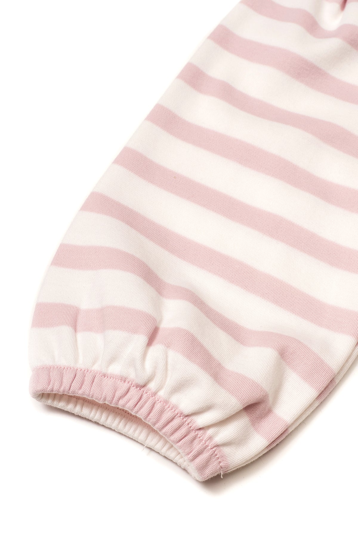 Girls Striped Dino Patch Long Sleeve Top