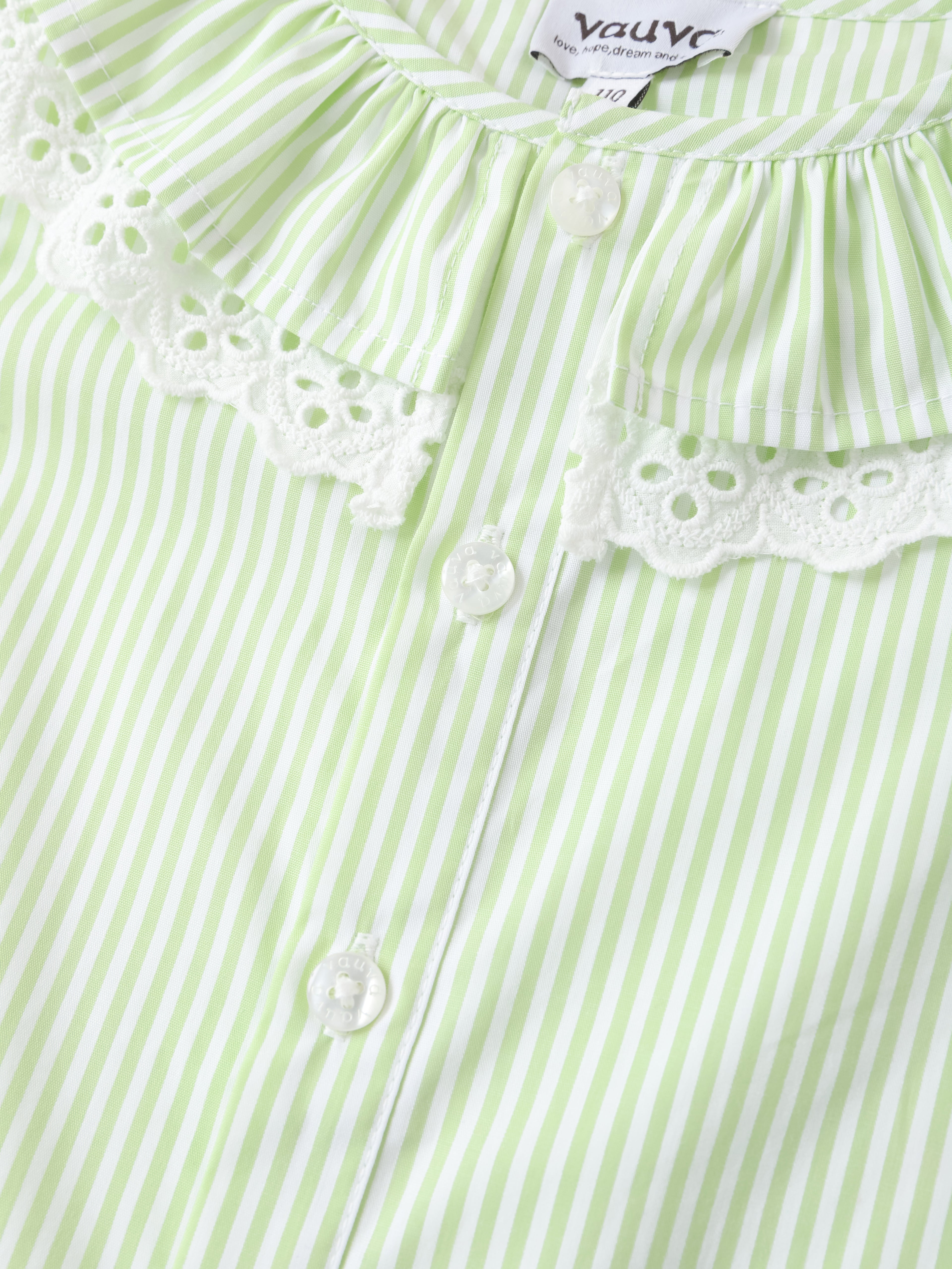 Kid Lace-Trimmed Collar Sleeveless Tie Bottom Top