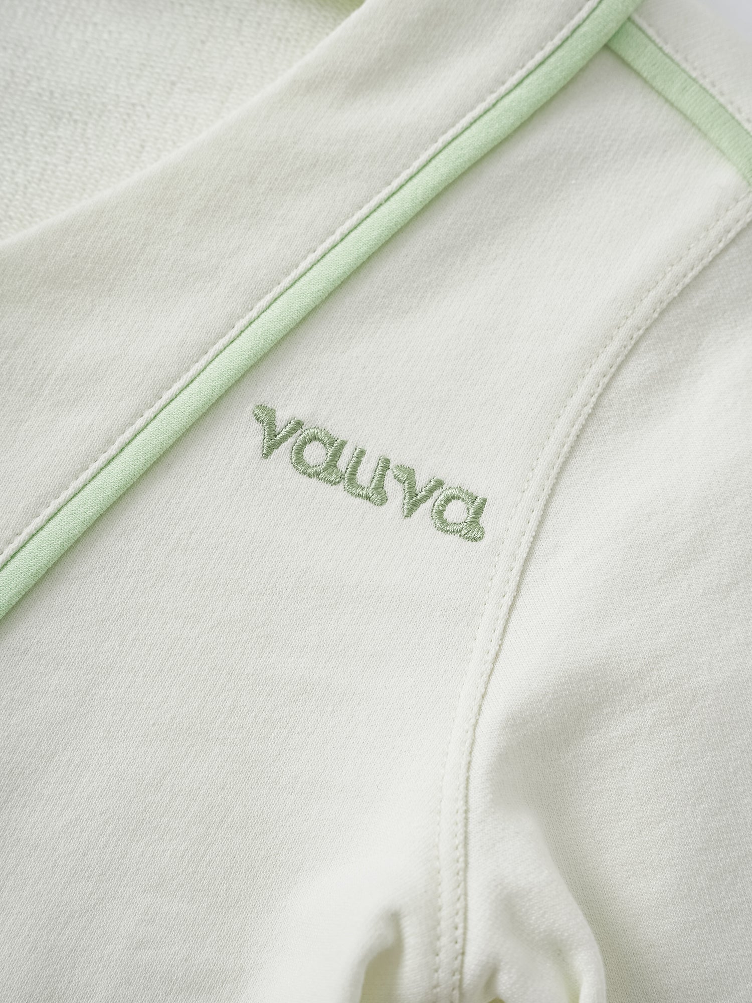 Kid Logo Embroidery Open Chest Jacket