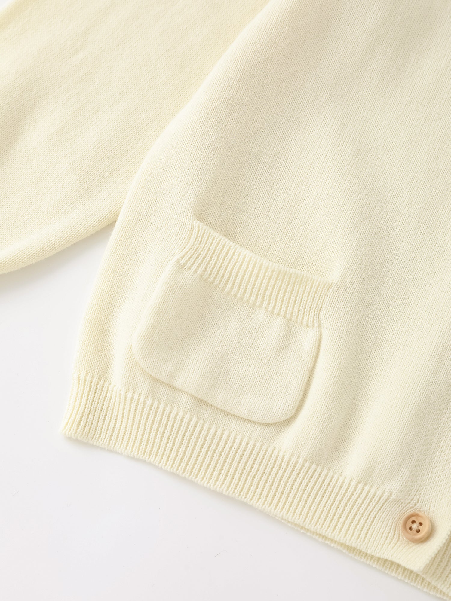 Kid Bunny Embroidery Cardigan