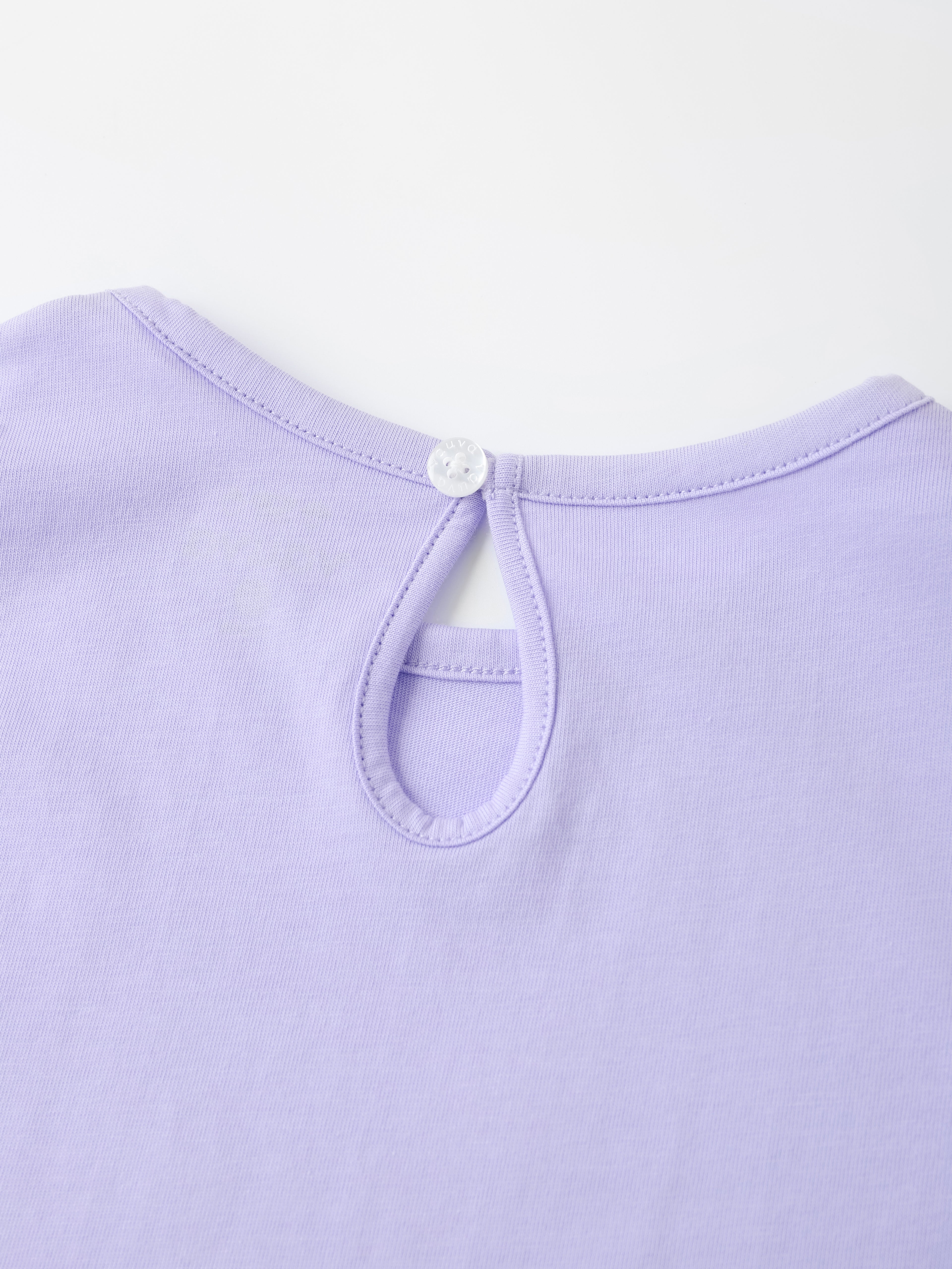 Girls Lace Cap Sleeve Bunny Print Tee