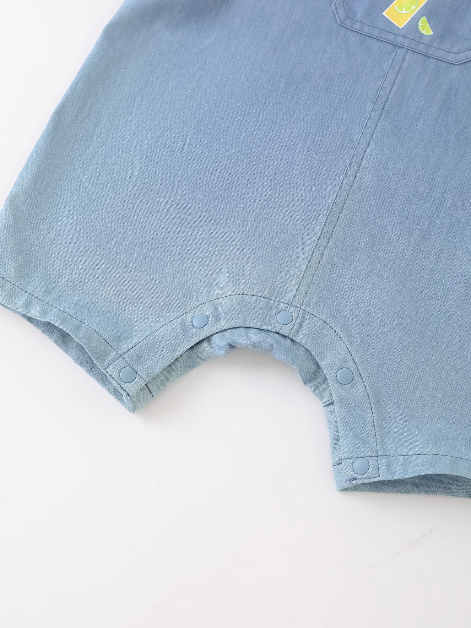 Baby Short Sleeve Tee & Dungaree Shorts Set