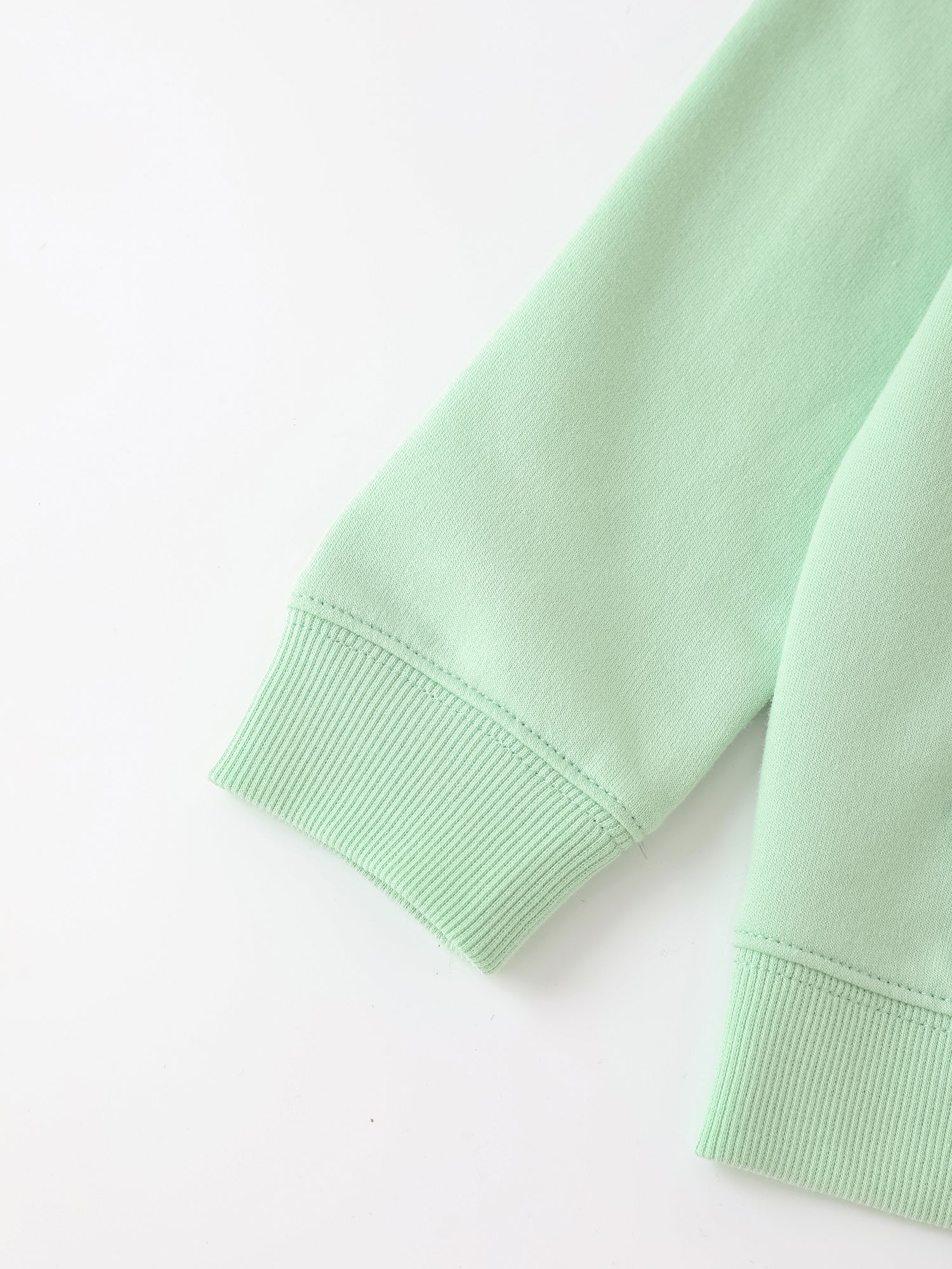 Kid Long Sleeve Embroidery Zipped Hoodie