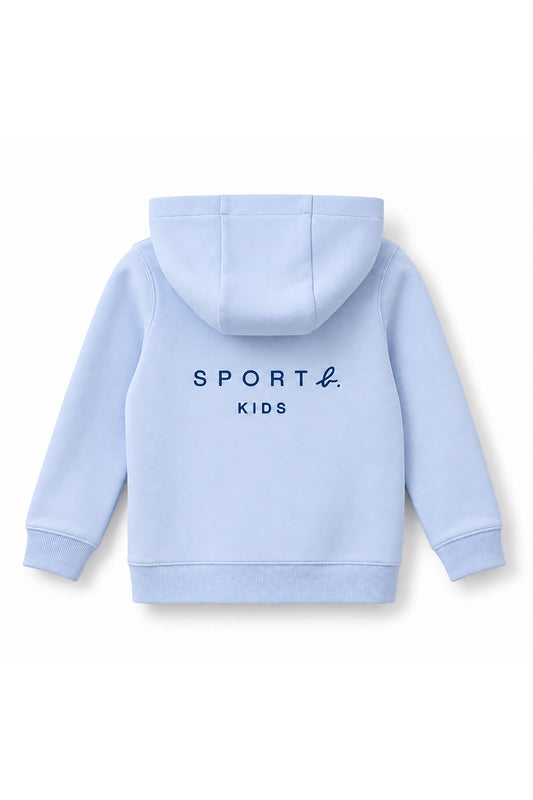 Boys Dino Badge Back Logo Hoodie