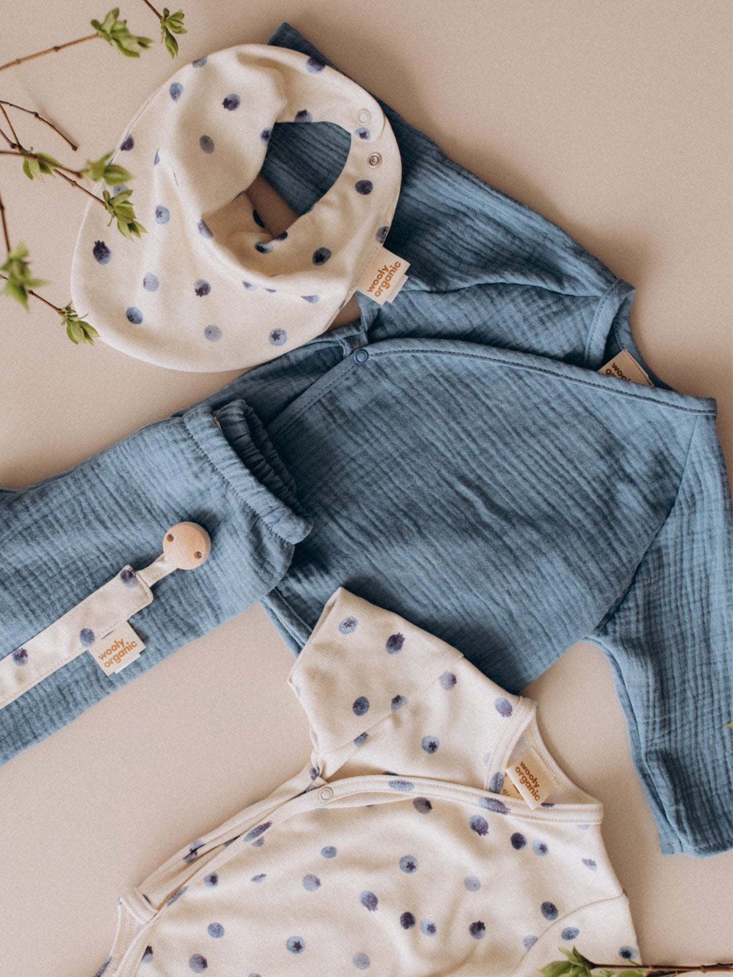 Muslin Wrap Jacket (GOTS)