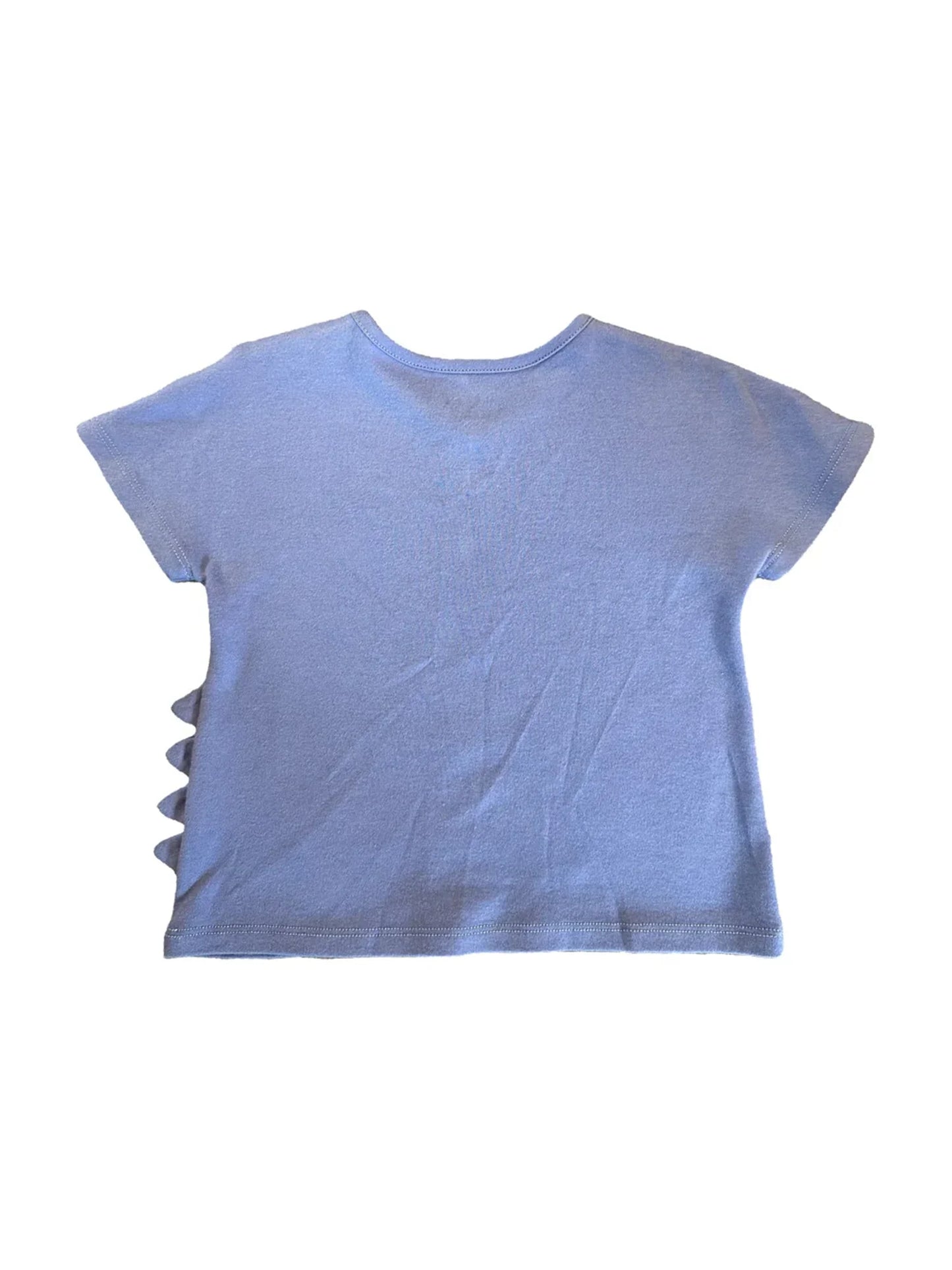 VAUVA Vauva SS23 Safari - Baby Boys Crocodile Print Cotton Short Sleeve T-shirt Tops