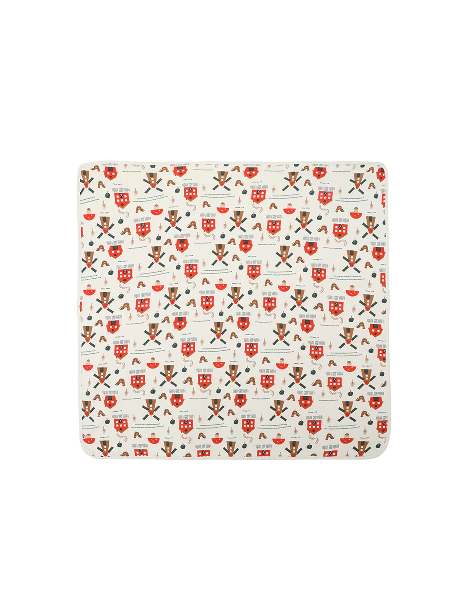 Baby Girl Pinwheel All Over Print Cotton Blanket
