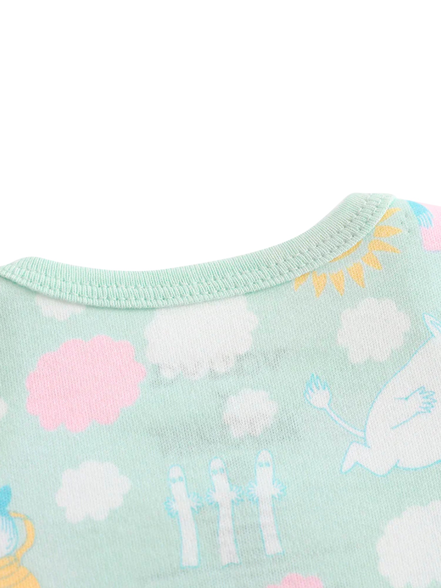 All-Over Print Short Sleeves Bodysuit