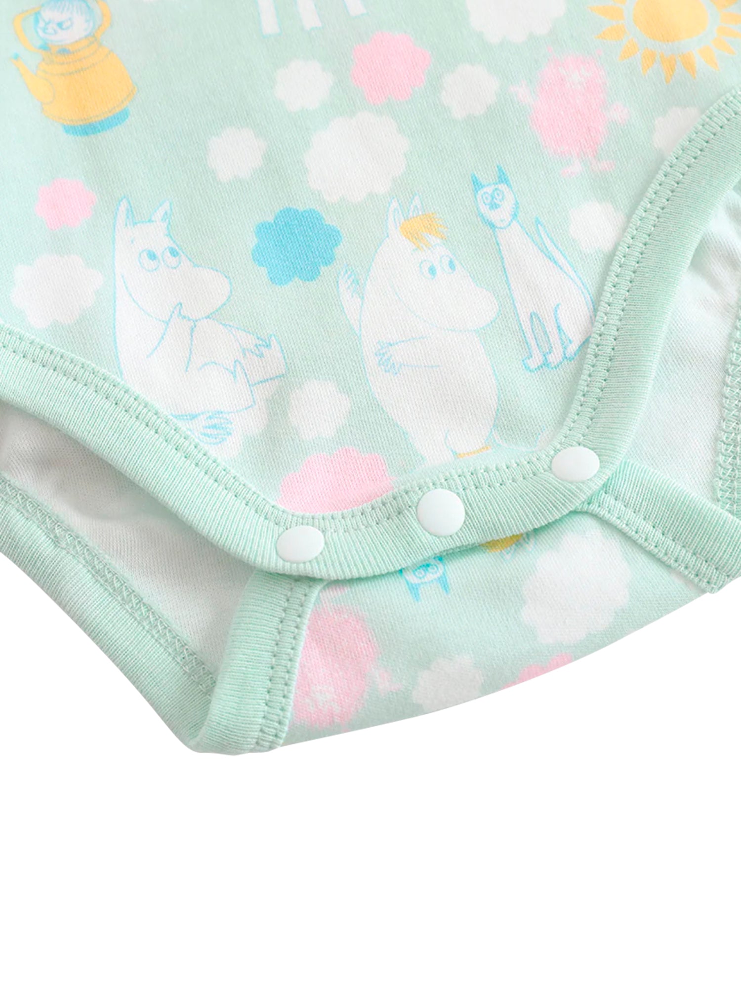 All-Over Print Short Sleeves Bodysuit