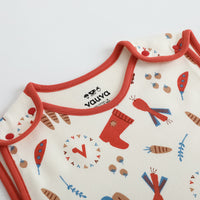Vauva FW23 - Baby Girls Nordic Pastoral Style Cotton Sleeping Bag