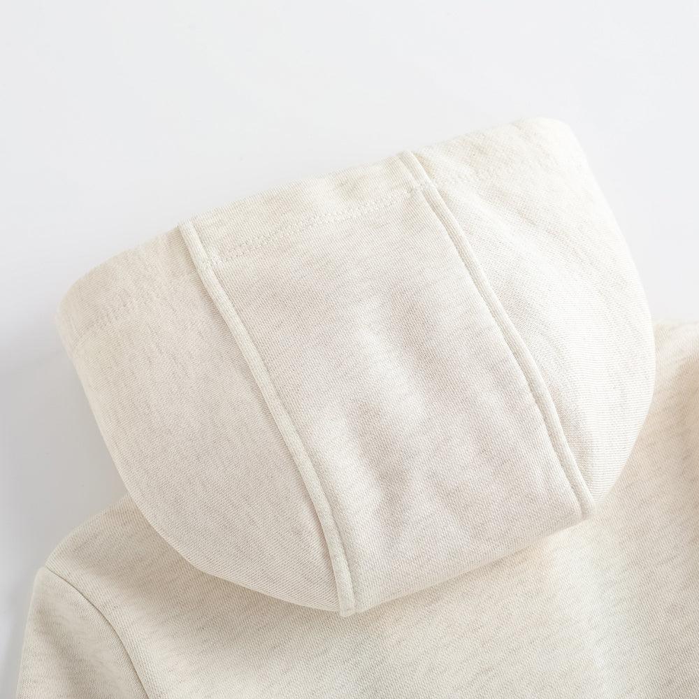 Layered Collar Character-Print Sweatshirt
