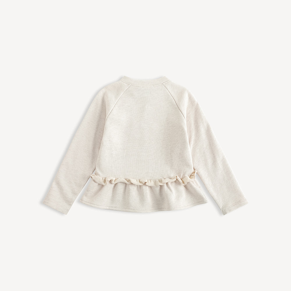 Character-Print Flare Hem Top