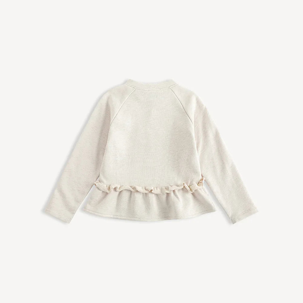 Girls Character-Print Flare Hem Top