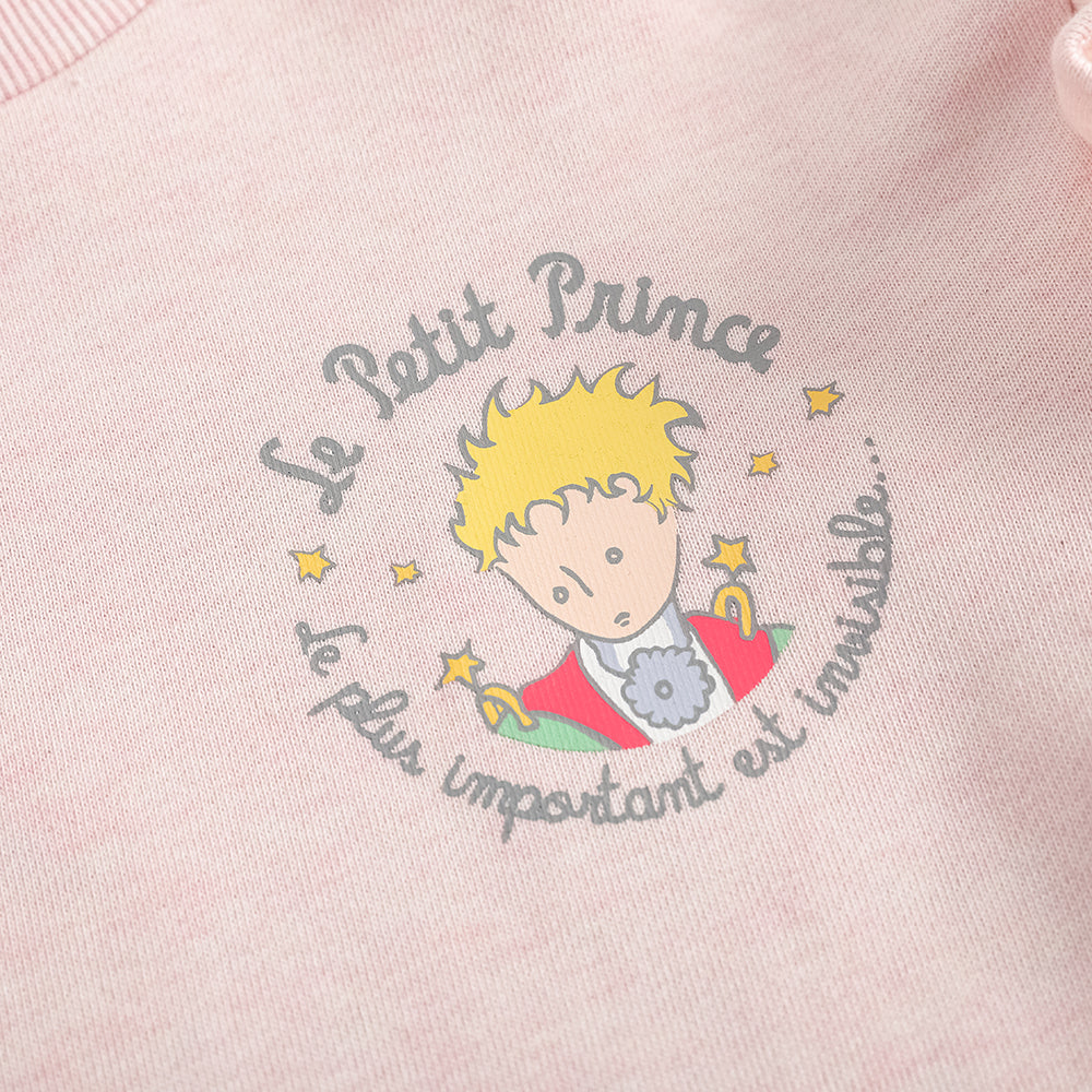 Character-Print Ruffle Sleeves Sweatshirt