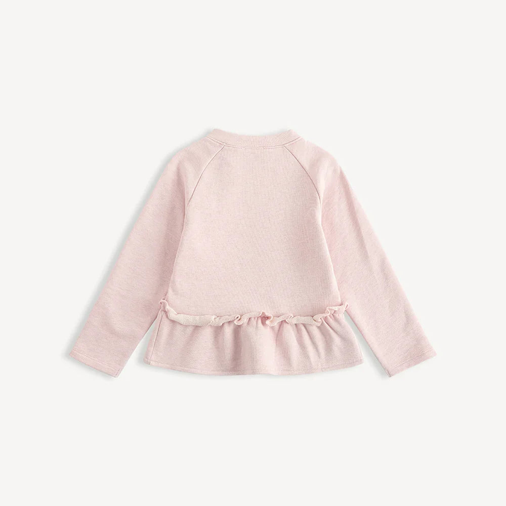 Girls Graphic Flare Hem Sweatshirt