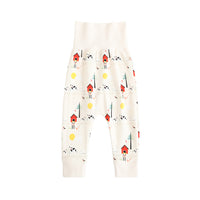 Vauva FW23 - Baby Unisex Nordic Style All Over Print Cotton High Waist Trousers 18 months