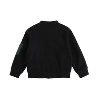 Vauva FW23 - Boys Zip Long Sleeve Jacket (Black/Green)