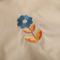Vauva FW23 - Girls Fungus Collar Embroidered Dress