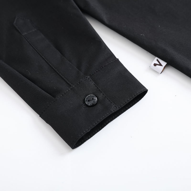 Vauva FW23 - Boys Cotton Shirt (Black)