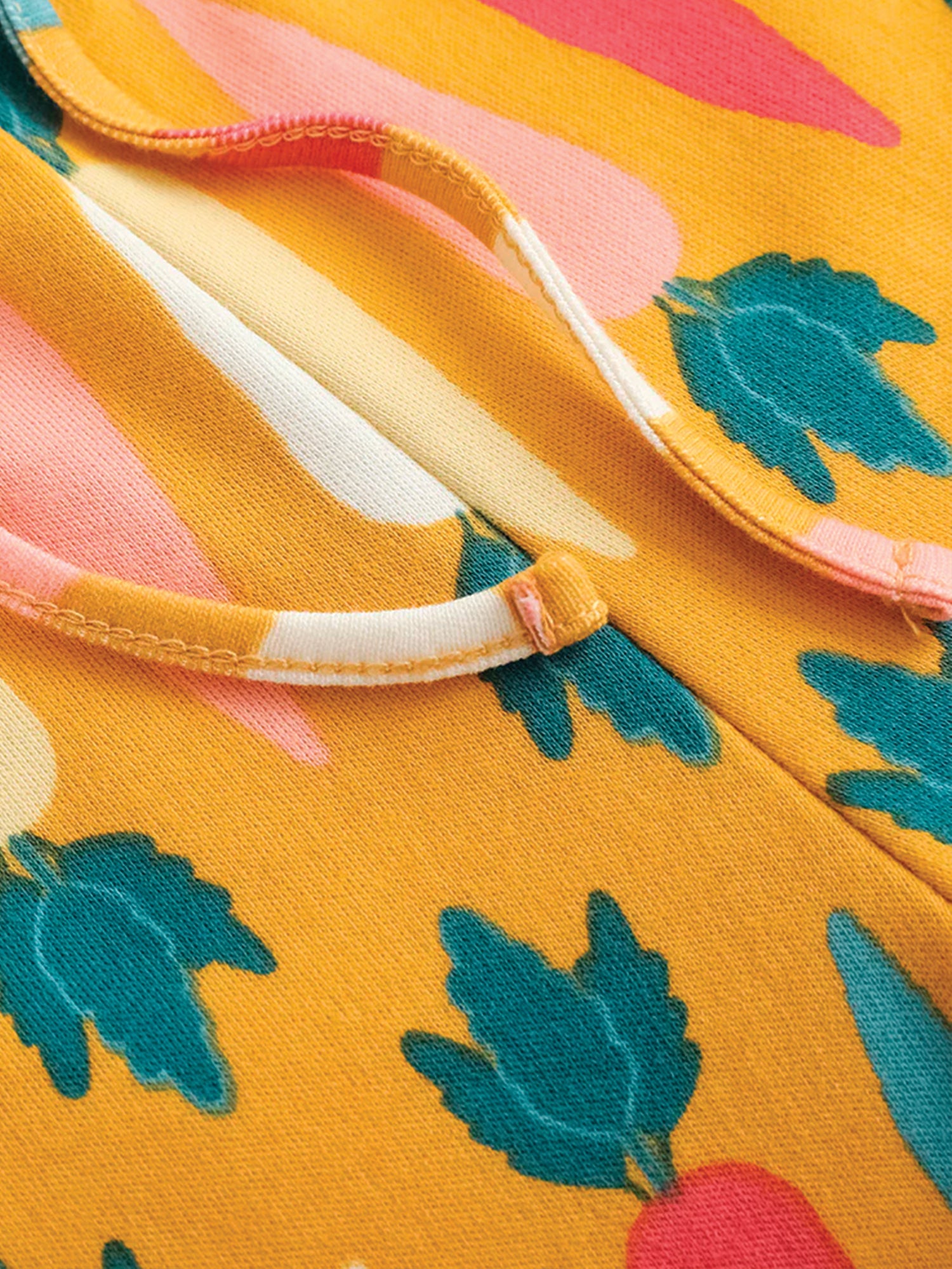 VAUVA Vauva FW23 - Baby Boy Carrot All Over Print Cotton Pants (Yellow) Pants