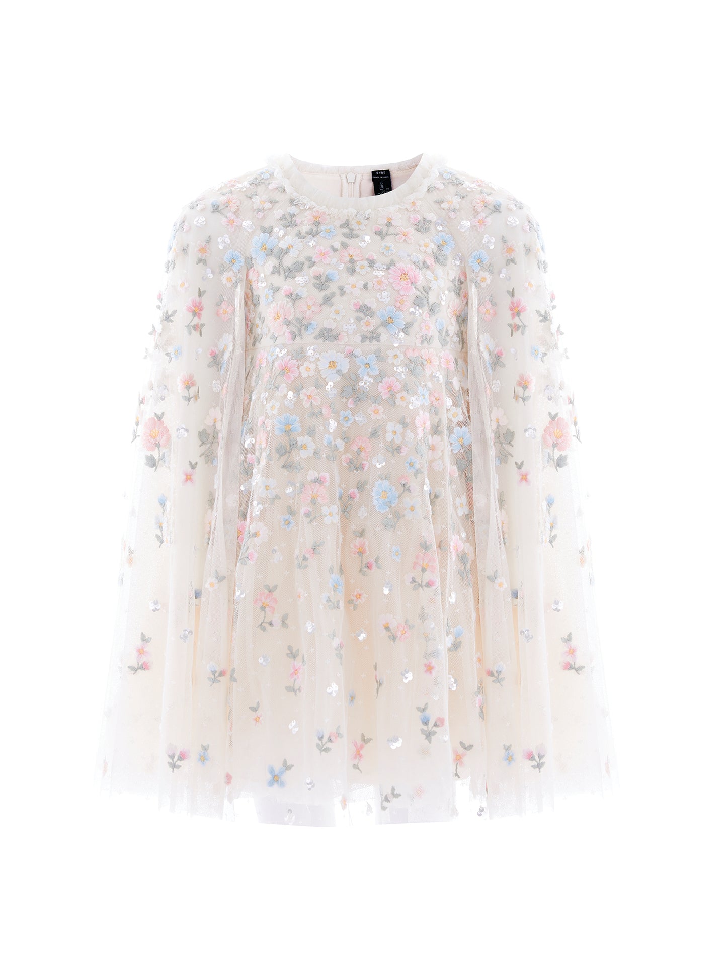 Dahlia Ditsy Cape Kid Dress