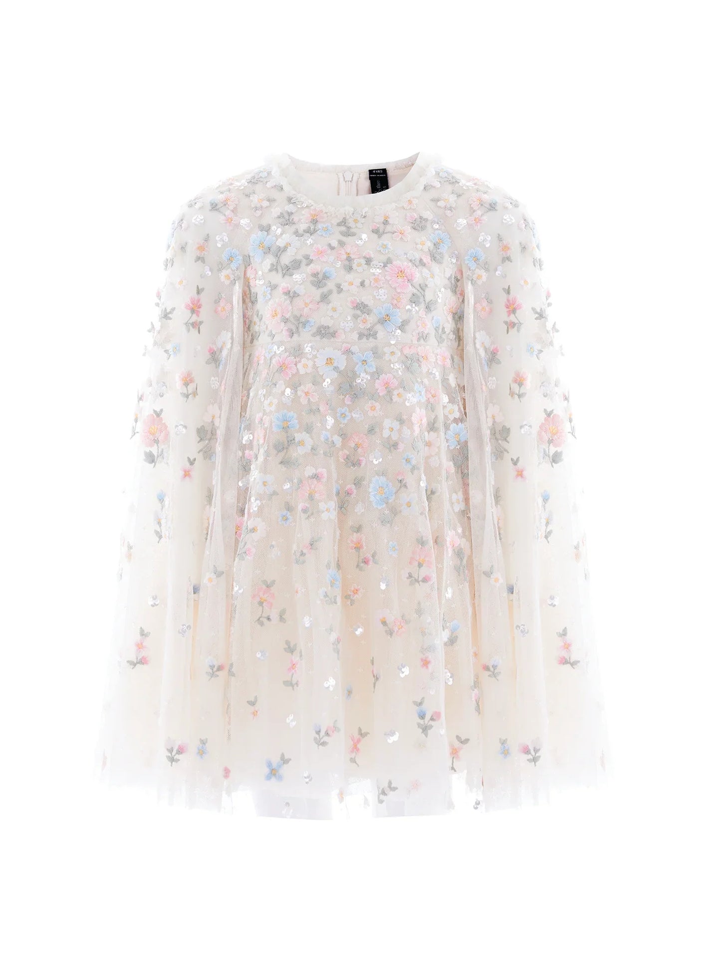 Dahlia Ditsy Cape Kid Dress