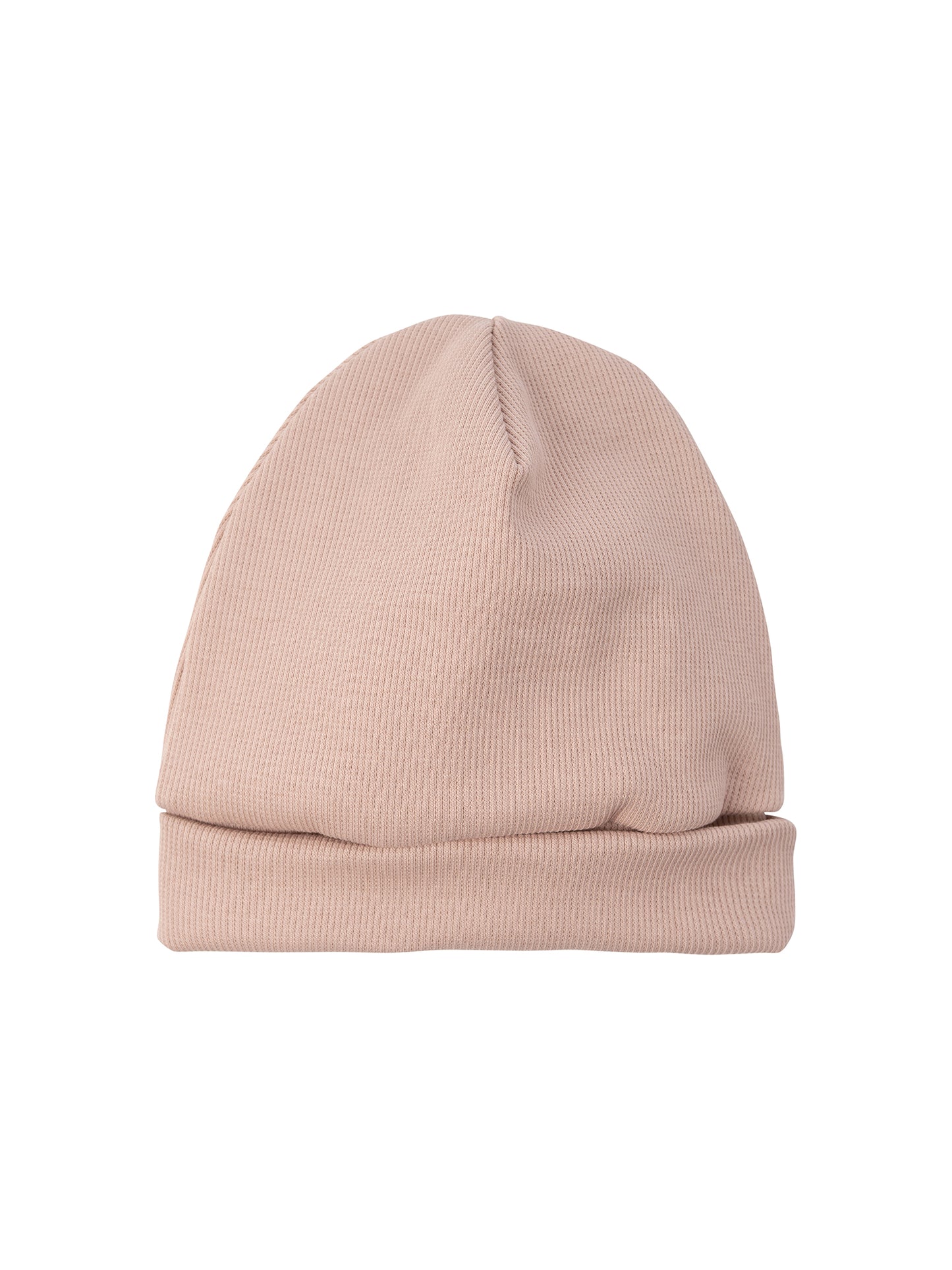 Baby Beanie Hat 2X1 Rib (GOTS)