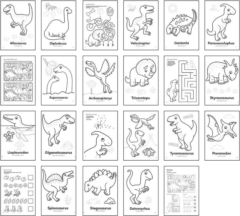 Orchard Toys - Dinosaurs Colouring Book product image 3