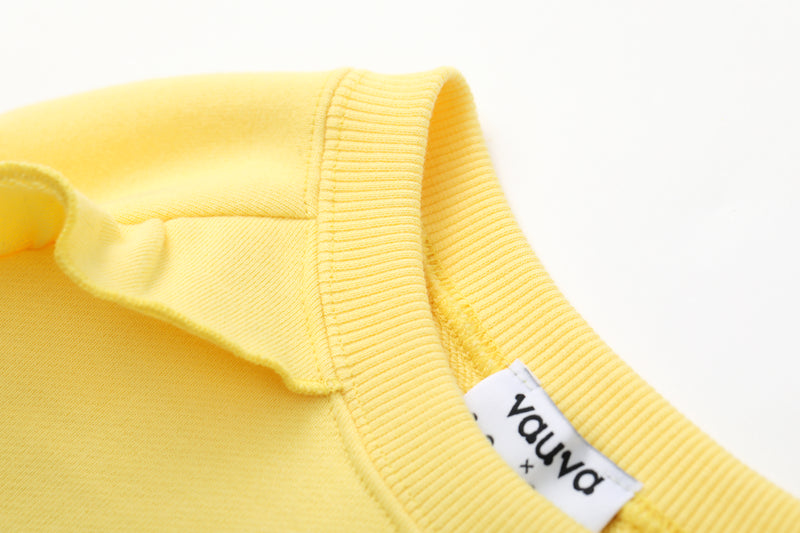 Vauva x Le Petit Prince - Girls Sweater & Dress (2 piece Set/Yellow)