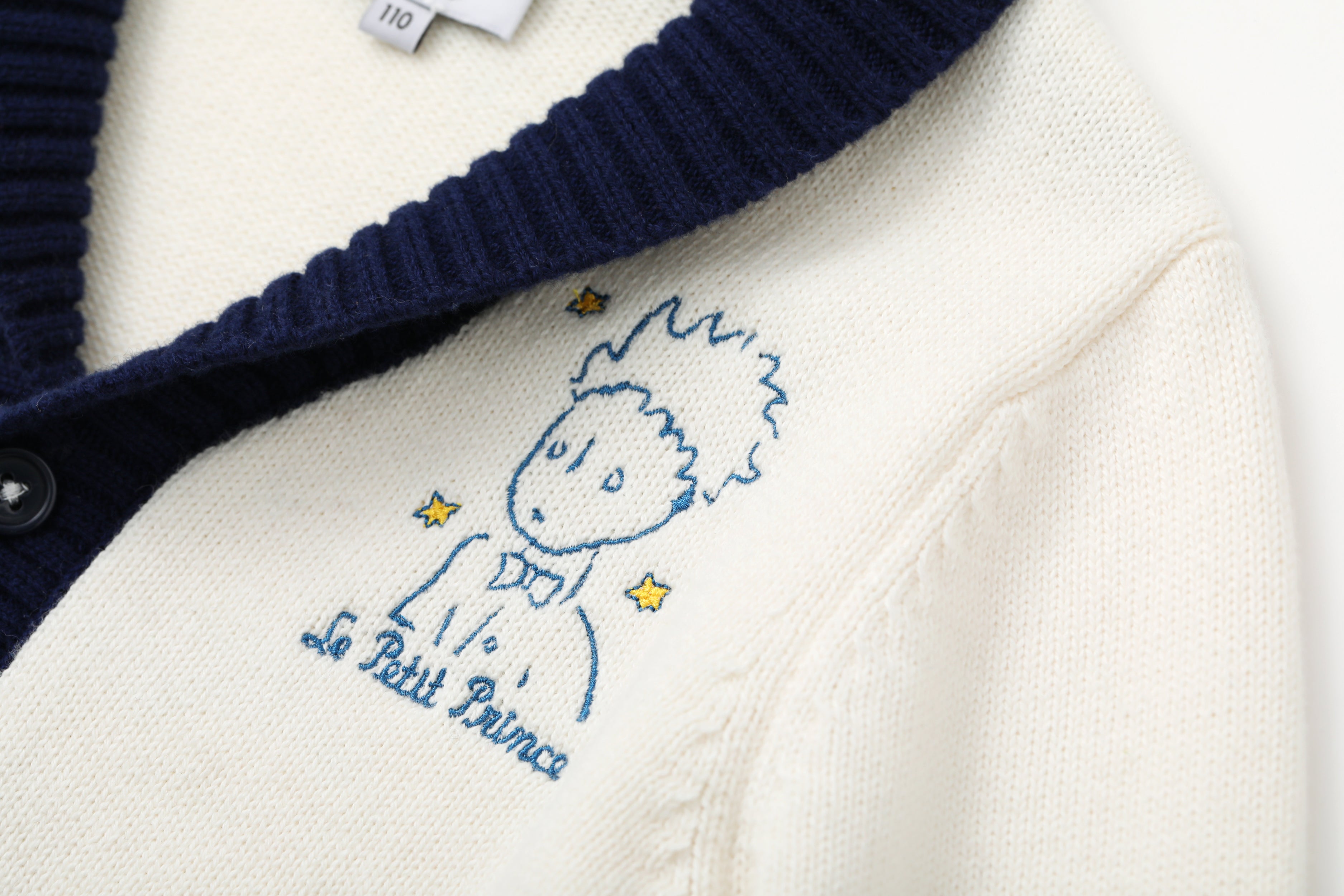 Vauva x Le Petit Prince Vauva x Le Petit Prince - Boys Embroidered Cardigan Coat & Jacket