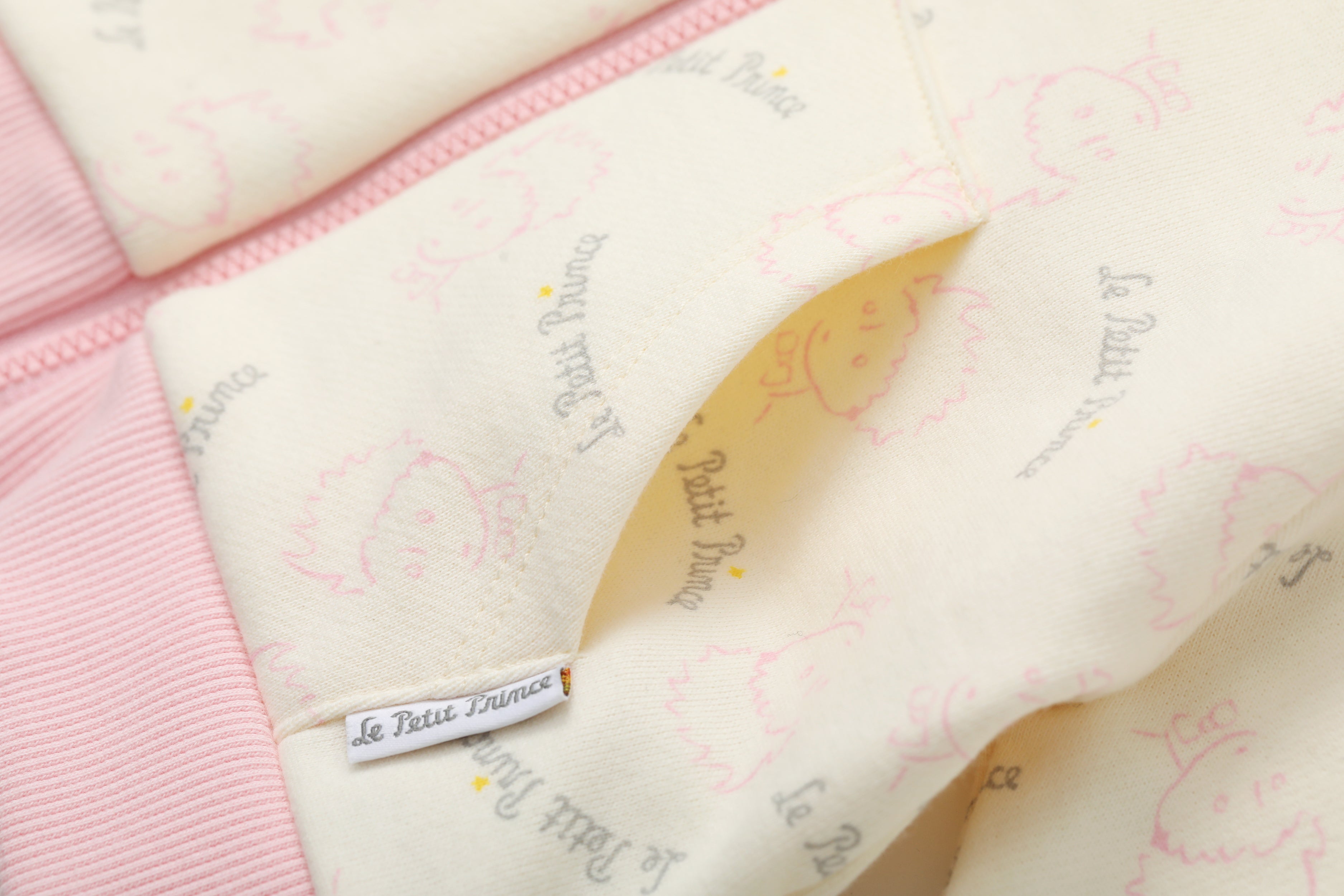 Vauva x Le Petit Prince Vauva x Le Petit Prince - Baby Hooded Long Sleeve Zip Jacket (Pink) Coat & Jacket