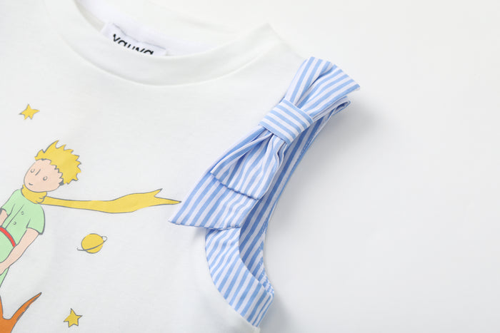 Vauva x Le Petit Prince - Toddler Girl Little Prince Print T-shirt