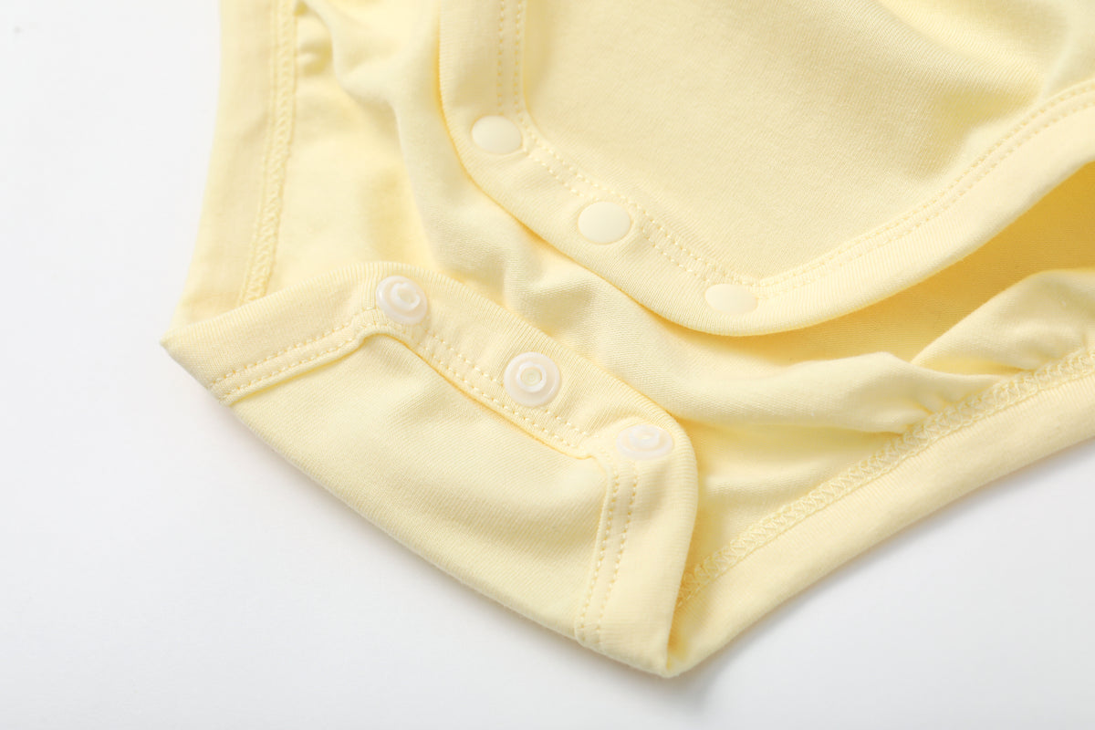 Vauva BBNS - Organic Cotton Ruffle Collar Bodysuits (2-pack)