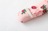 Vauva x Moomin FW23 - Baby Girls Long Sleeve Padded Romper (Pink)